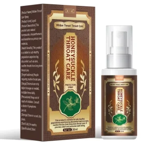Herbal Travel Size Fresh Breath Alcohol- and Sugar-Free Oral Care Spray Mint Honeysuckle