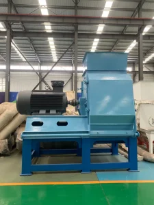 High Efficiency Bamboo Crushing Machine with Dual Shaft Technology