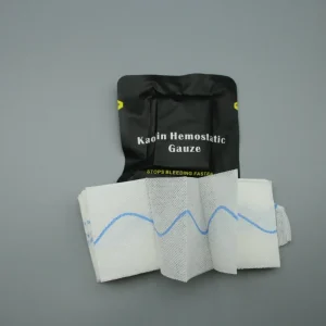 High Efficiency Kaolin Coated Hemostatic Gauze for Rapid Bleeding Control