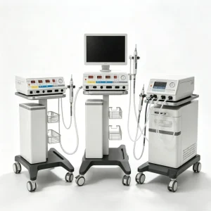 High Frequency Electrosurgical Diathermy Machine with Automatic Power Compensation High Frequency Electrocautery
