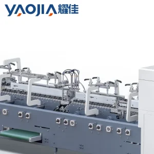 High Output Carton Folding Gluing Machine Medicine Carton with Prefolding Unit
