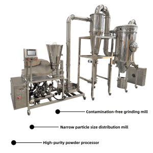 High Purity Disk Jet Mill for Pharmaceuticals