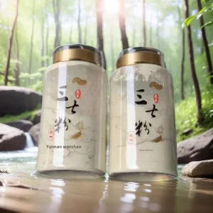 High Purity Dried Panax Notoginseng Powder Natural Botanical Extract Herbal Raw Material for Edible Health Home Use