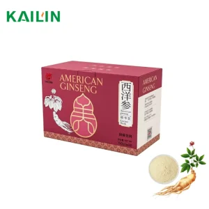 High Quality American Ginseng Instant Powder Private Label Herbal Extracts Food Grade Adult Teenagers Immune Support Heart