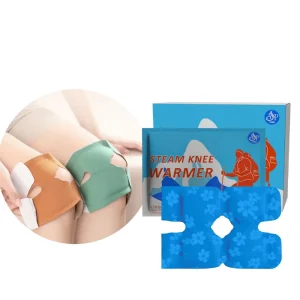 High Quality Disposable Self Heating Steam Hot Compress Knee Warmer Patch Relieve Knee Joint Pain