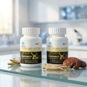 High Quality Ginseng and Lingzhi Extract Powder Capsules Used to Enhance the Immunity of Adult Men and Women