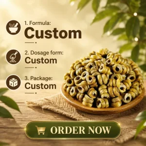 High Quality OEM Dendrobium Officinale Tiepi Fengdou Food Grade with Herbal Extract for Dietary Supplement Tea
