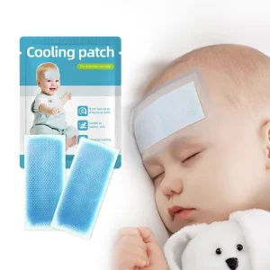 High Quality Portable Hypoallergenic 8 Hours Long Lasting Physical Cooling Patch for Baby and Adult