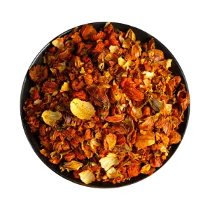 High Quality Raw Material Bulk Roasted Gardenia Fruit for Food Processing Chao Zhi Zi Heat Clearing Calming Herb