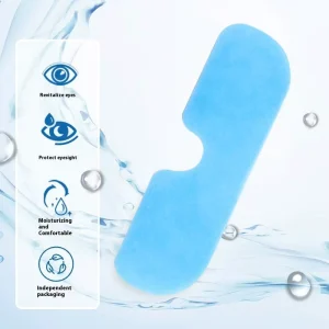 High Quality Skin Friendly Lutein Herbal Formula Hydrogel Eye Patches Soothing Hypoallergenic Benefits for Home Office Travel