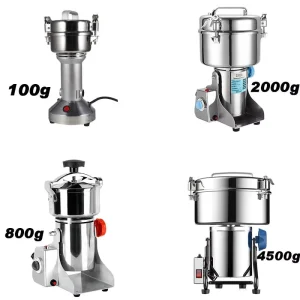 High-Speed 800G Powder Grinding Machine for Herbs Spices