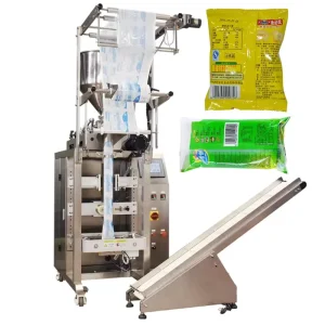 High speed Automatic Multi head Weighing Sealer Liquid Sachet Pouch Packaging Machine for Food Apparel with High Accuracy