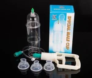 Hijama Cups Manufacturing Penis Cupping Make Man’s Penis Enlarger Vaccum Pump Bigger Growth Enlargement + 3 Sleeves