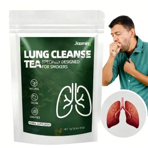 Hot Selling Herbal Lung Cleaning Tea High Quality Wellness Lung Detox Tea Moistening Lung to Arrest Cough Wellness Tea Bags