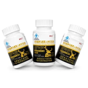 Hot Selling Male Health Product Ginseng and Lingzhi Extract Powder Capsules Enhance Immunity