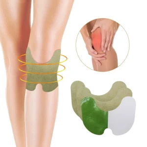 Hot Selling Natural Herbals Wormwood Knee Pain Plaster Transdermal Knee Patch For Pain Relief