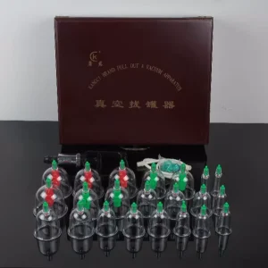 Household Plastic Packing Cupping Chinese Vaccun Cupping Set