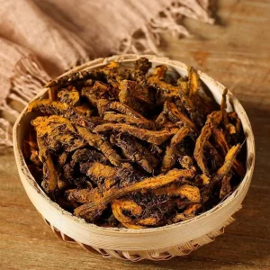 Huang Lian Coptis Chinensis Slices Chinese Herbal Plant Root High Quality Chinese Herbs Health Foods Products for Diet Spices