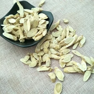 Huang qi Chinese herbal dried astragalus mongholicus root slice tea