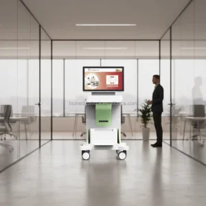 Huasheng Medical Traditional Chinese Medicine Constitution Identification Instrument Healthcare Kiosk 21.5 inch Touchscreen OEM