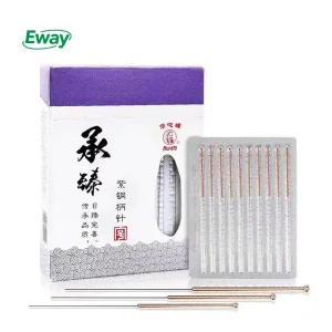 Hwato 100Pcs Box Chinese Medicine Treatment Acupuncture Needles