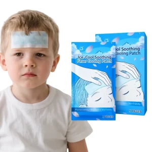 Hydrogel Antipyretic Paste Baby Cool Fever Patch Fever Cooling Gel Pad Pads