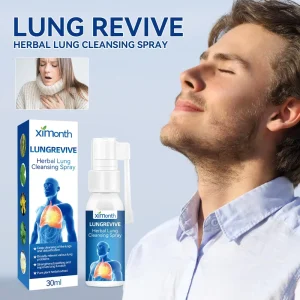 Improve Lungrevive Anti Cough Lung Detox Herbal LungCleansing Spray