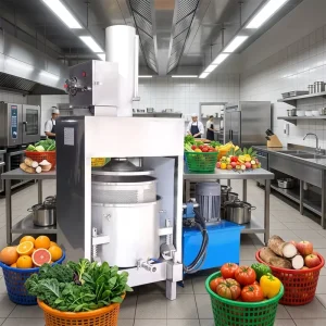 Industrial Hydraulic Press Juice Extractor Commercial Fruit Vegetable Presser Fermentation Pulp Separation