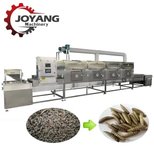 Industrial Microwave BSF Dryer Automatic Insects Drying Machine