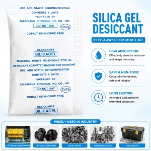 Industrial Silica Gel Desiccant Bulk Pack High Moisture Absorption