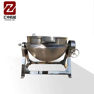 Jacketed Kettle Tiltable Mixing Cooking Boiler Electric Sugar Melting Equipment