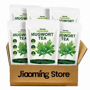 Jiaoming Private Label Well being Dietary Supplement Natural Mugwort Leaves Herbal Teas Bag Wormwood Tea