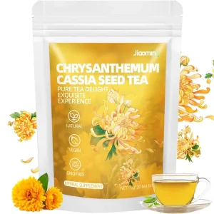 Jiaoming Private Labels Natural Herbal Chinese Detox Health clear Fire Liver Teabags Chrysanthemum Cassia Seed Tea