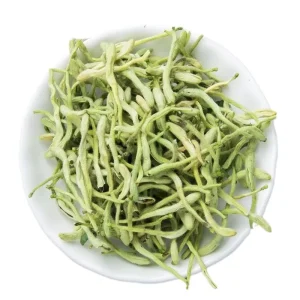 Jin Yin Hua Dried Honeysuckle Flower Fresh Chinese Herbal Tea for Clearing Heat and Detox Raw Processing