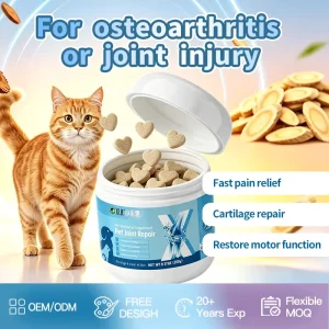 Joint Care for Dogs & Cats Fast Relief From Lameness & Stiffness Supports Cartilage Regeneration OEM Pet Supplement