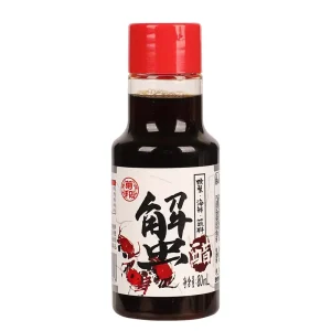 Ju Yin Crab Vinegar 80ml Small Bottle Enhances Flavor & Removes Fishiness Made in China Household Use