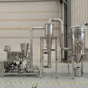 Lab Scale Disc Jet Mill Laboratory Ultrafine Pulverizer