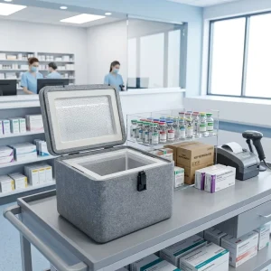 Last-Mile Drug Cold Chain Parcel Box Reusable Optional for Specialty Pharmacy & Home Delivery