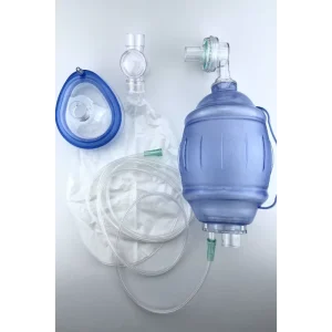 Latex-Free PVC Manual Resuscitator Disposable Adult Pediatric Portable Manual Resuscitation Medical Kit Rehabilitation Equipment