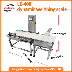 Le 400 High Precision Food Assembly Line Metal Detection and Weighing Machine