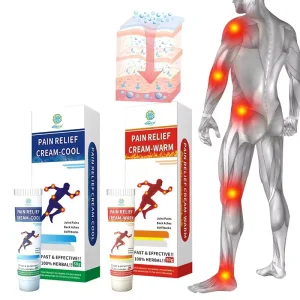 Leg and Back Pain Relief Cream Menthol Natural Herbal Skin Care Pain Relief Cream