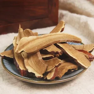 Ling Zhi Slices Ganoderma Lucidum Tablets Chinese Herbal Plants Ganoderma Lucidum Karst Cuts Dry Plant Herbs for Dietary Spices
