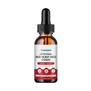 Liposomal Red Yeast Rice CoQ10 Liquid Drops Support Adult Improve Immunity Energy Liposomal CoQ10 Liquid Drops
