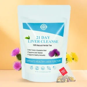 Liver Care Tea Fresh Herb Chinese Tea with Cassia Seed Mulberry Leaf Orange Peel Chrysanthemum Dandelion