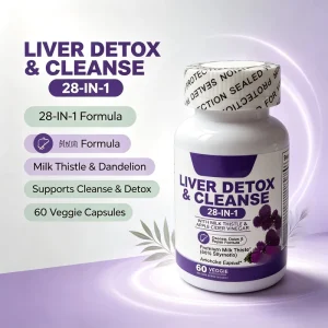 Liver Detox and Cleanse Capsules for Healthcare