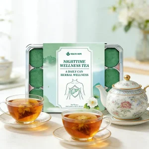 Liver Herbal Detox Tea Natural Liver Cleanse Sleep Aid Formula Chinese Herbal Blend Pack Tea Bag for Energy Boost & Debloating