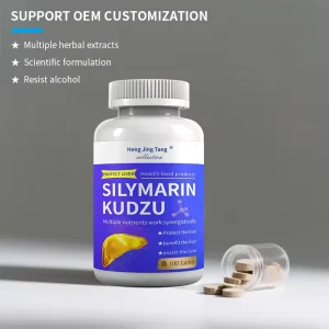 Liver Protection Tablets Pueraria Lobata Extract 100% Natural Herbs Colon Cleanser 100 Tablets/Bottle Support Liver