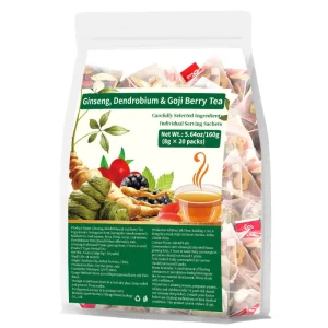 Liver protection Tea Ginseng Dendrobium Goji Berry Kidney-protecting Detoxification Tea