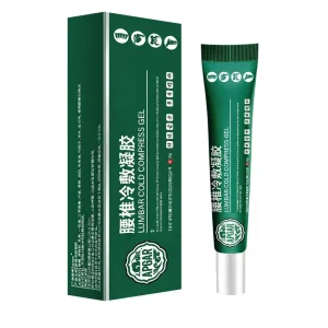 Lumbar Cold Compress Gel for Lower Back Comfort Herbal Soothing Ointment for Spinal Wellness OEM Private Label 20g