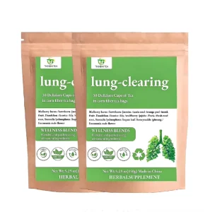 Lung & Respiratory Support Chinese Health Tea Soothing Herbal Blend for Breath Comfort and Wellness 100% Natural